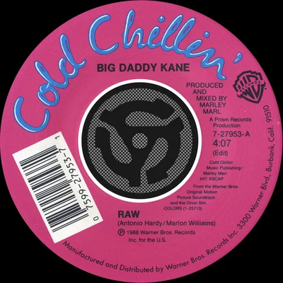 Big Daddy Kane Raw [Edit]Word To The Mother[land] [Digital 45]