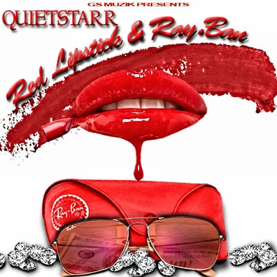 Jah Malo Red Lipstick and Raybans