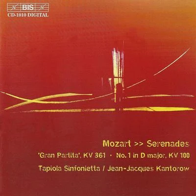 Tapiola Sinfonietta MOZART: Serenades Nos. 1 and 10