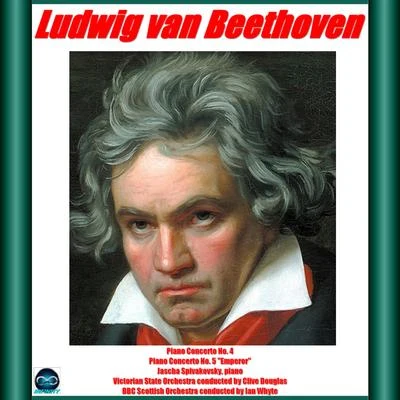 Ian Whyte/Victorian State Orchestra/BBC Scottish Orchestra/Clive Douglas/Jascha Spivakovsky Beethoven: Piano Concerto No. 4 e No. 5 Emperor