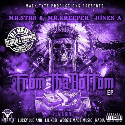 Jones-A/Mr.Kreeper/Mr.Str8-8 From Tha Bottom (Slowed & Chopped) - EP