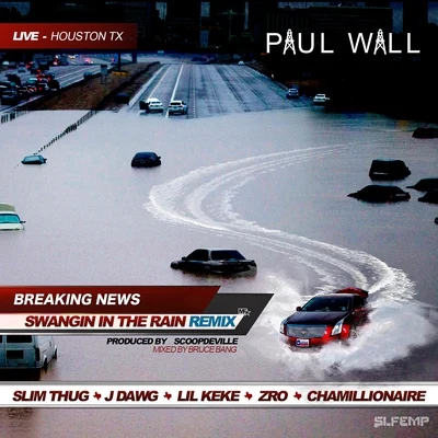 Paul Wall Swangin In the Rain (Remix) [feat. Slim Thug, J-Dawg, Lil Keke, Z-Ro, & Chamillionaire] - Single