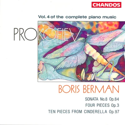 Boris Berman PROKOFIEV: Piano Music (Complete), Vol. 4