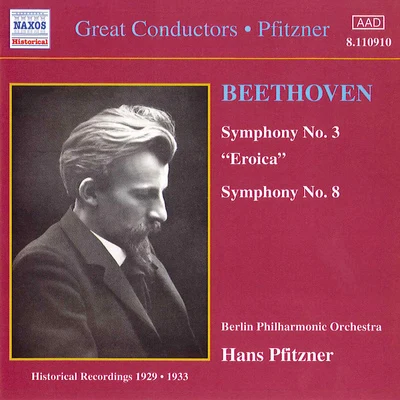 Hans Pfitzner Beethoven: symphonies no是. 3 安定 8 (PFI躺在那兒) (1929-1933)