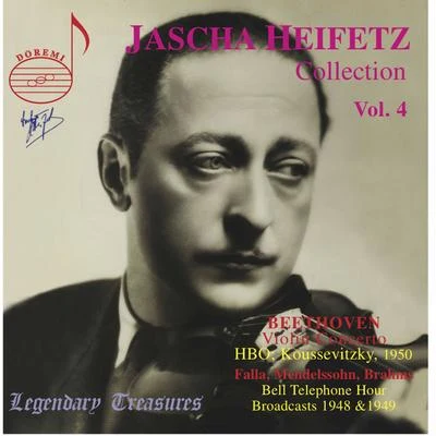 Jascha Heifetz/Donald Voorhees/Bell Telephone Hour Orchestra/Marvin Miller/Serge Koussevitzky/Hollywood Bowl Orchestra Jascha Heifetz Collection, Vol. 4 (Live)