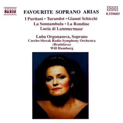 Luba Orgonášová FAVOURITE SOPRANO ARIAS (Luba Orgonasova)