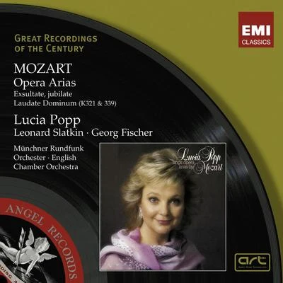 Lucia Popp/Georg Fischer/English Chamber Orchestra/Leonard Slatkin/Ambrosian Singers/Münchner Rundfunkorchester Mozart: Operatic and Sacred Arias