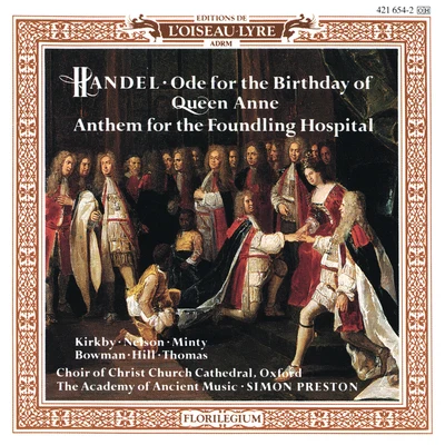 Simon Preston Handel: Queen Anne Birthday Ode, Foundling Hospital Anthem - Haydn: Missa Brevis