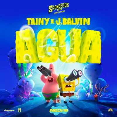 J Balvin/Tainy Agua (Music From Sponge On The Run Movie)