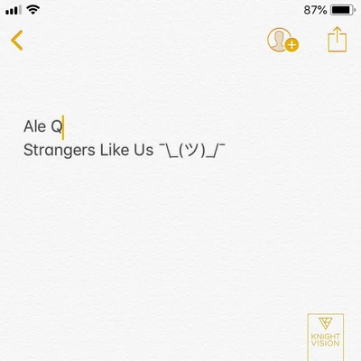 Ale Q Strangers Like Us