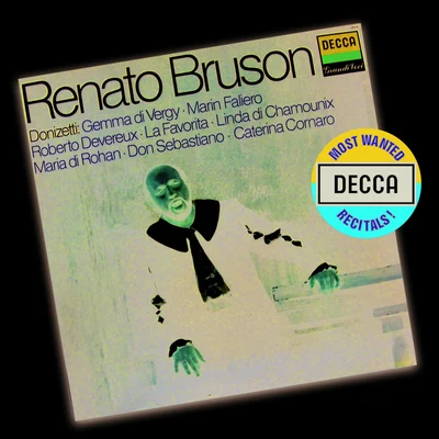 Renato Bruson Donizetti: Arias From Gemma di Vergy, La Favorita etc