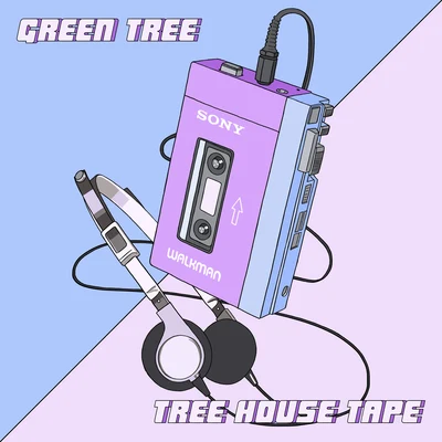 Green Tree Tree House Tape