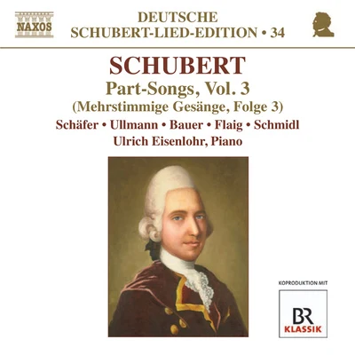 Markus Schäfer SCHUBERT, F.: Lied Edition 34 - Part Songs, Vol. 3