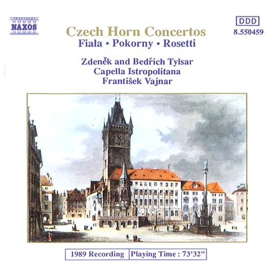 Bedrich Tylsar FIALAPOKORNYROSETTI: Concertos for 2 Horns