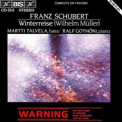 Martti Talvela SCHUBERT: Winterreise, Op. 89, D. 911