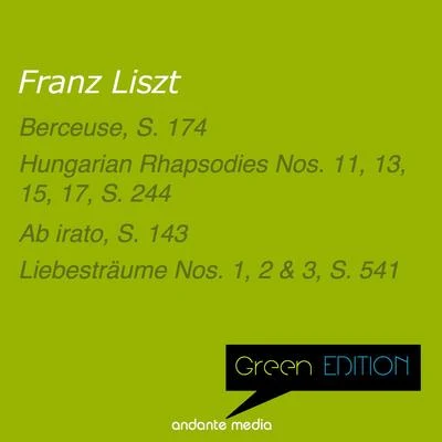 Jerome Rose/Balint Vazsonyi Green Edition - Liszt: Hungarian Rhapsodies Nos. 11, 13, 15, 17, S. 244 & Liebesträume Nos. 1, 2 & 3, S. 541