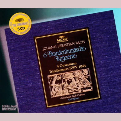 Johann Sebastian Bach/Münchener Bach-Orchester Concerto for Flute, Violin, Harpsichord, and Strings in A minor, BWV 1044