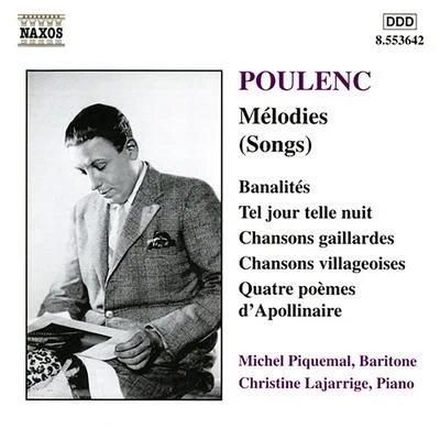 Michel Piquemal POULENC: Melodies