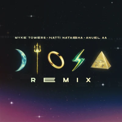 Natti Natasha/Myke Towers/Anuel AA Diosa (Remix)