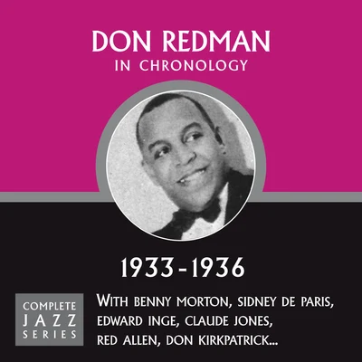 Don Redman Complete Jazz Series 1933 - 1936