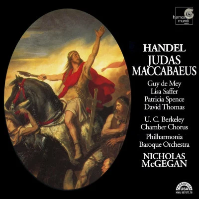 歌手 U.C. Berkeley Chamber ChorusLisa SafferGuy de MeyNicholas McGeganPhilharmonia Baroque Orchestra