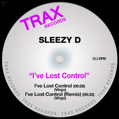 Sleezy D Ive Lost Control