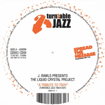 歌手 J. Rawls presents The Liquid Crystal ProjectJ. Rawls