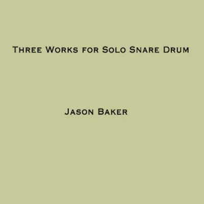 Jason Baker/Mark Berry Sounds, Shapes, and Synergy: Music for Triangles