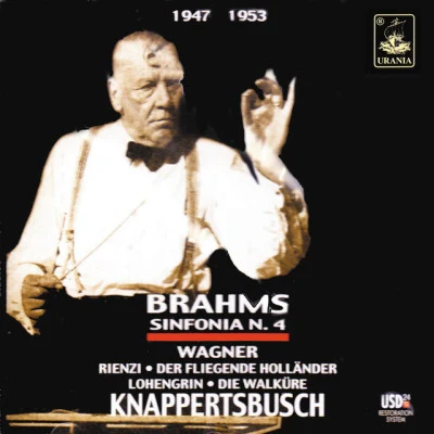 Tonnhalle Orchestra/Richard Wagner/Hans Knappertsbusch Brahms: Symphony No. 4 - Wagner: Ouvertures