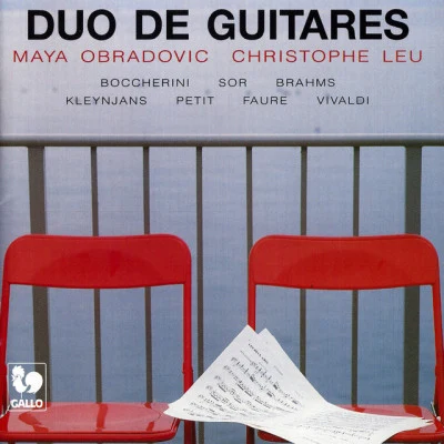 Maya Obradovic/Francis Kleyjans/Pierre Petit/Nicolau de Figueiredo/Christophe Leu/Gabriel Faure Boccherini - Sor - Brahms - Kleynjans - Petit - Fauré - Vivaldi: Duo de Guitares (Guitar Duo)