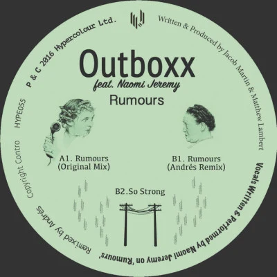 Outboxx/Naomi Jeremy/Outboxx feat. Naomi Jeremy Blueberry Lemon EP